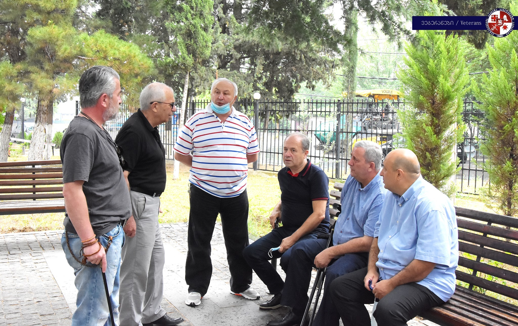 ვეტერანებმა ცენტრის სერვისებით უფასოდ ისარგებლეს