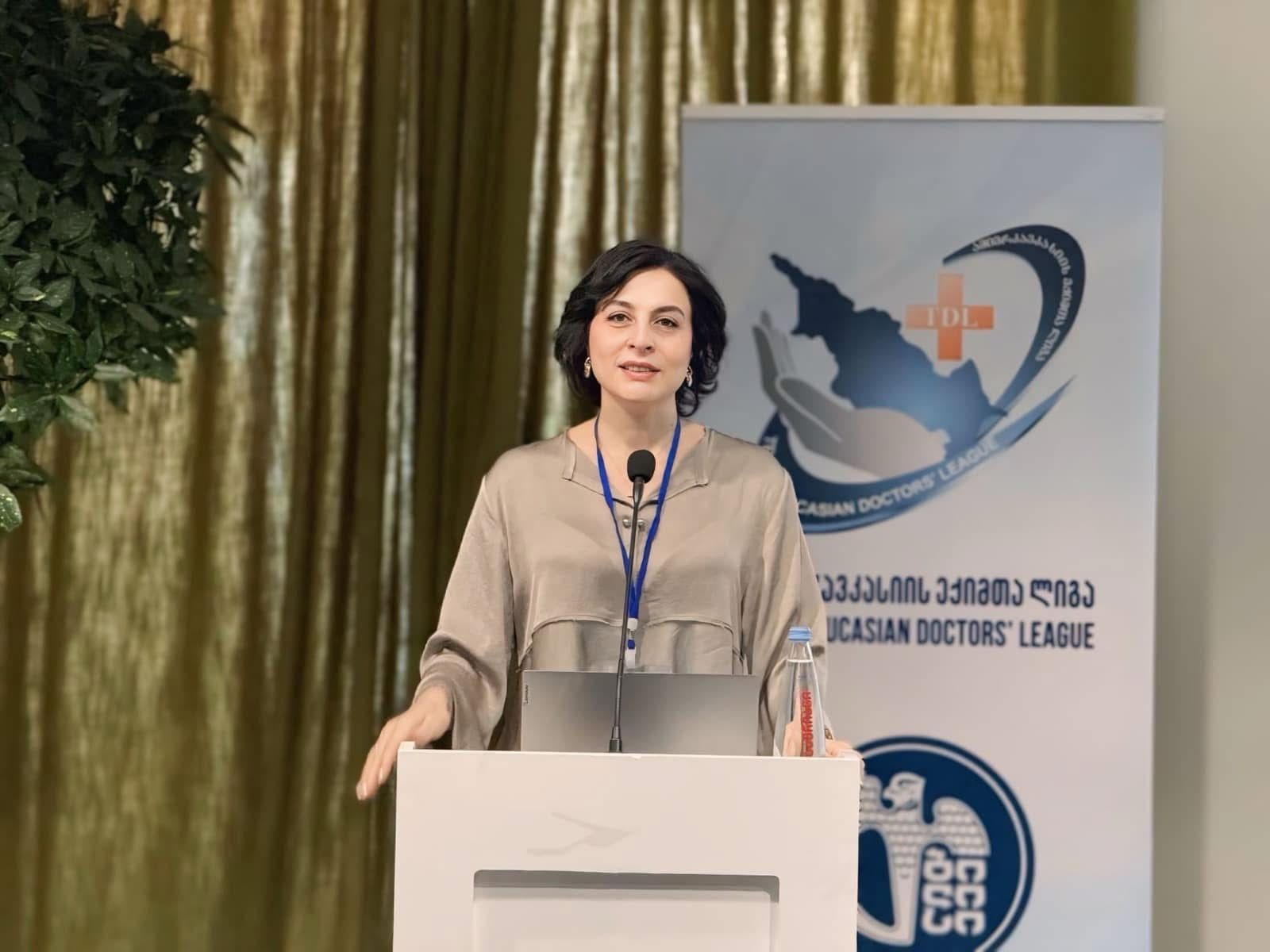 ლელა კოპალეიშვილი  მოხსენებით გამოვიდა საერთაშორისო სამედიცინო კონფერენციაზე 